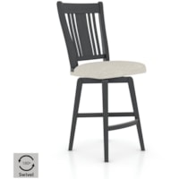 Customizable Counter Swivel Stool