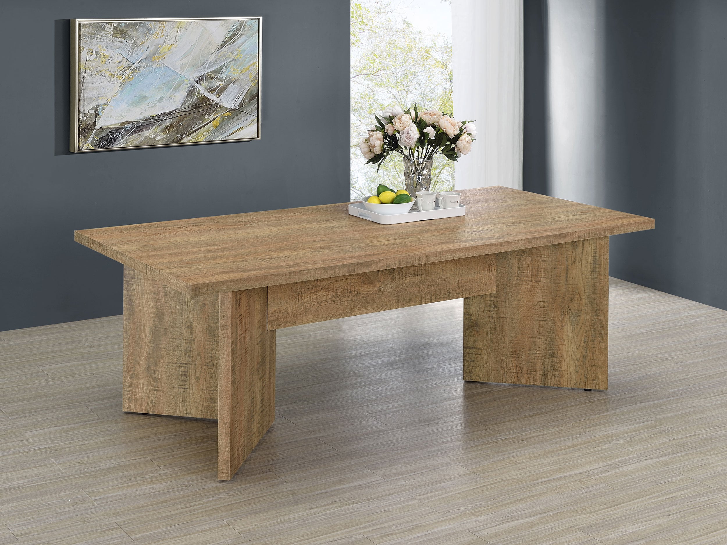 84-inch Composite Wood Dining Table