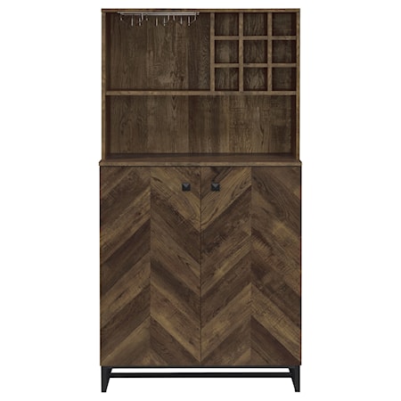 Mendoza Home Bar Cabinet Wine Storage