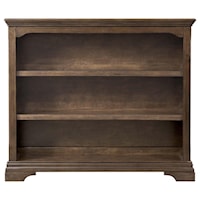 Traditional Hutch/Bookcase with Adjustable Shelves