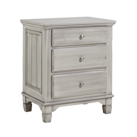 3-Drawer Nightstand