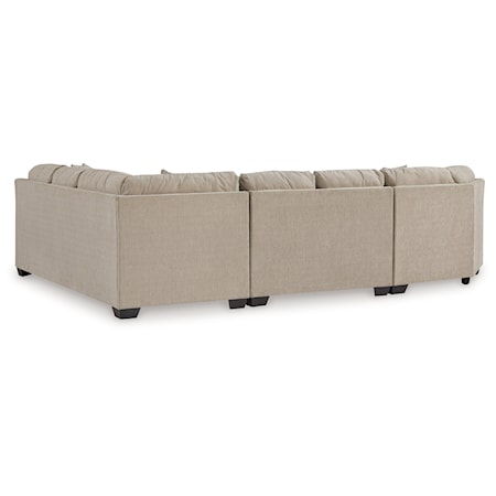 3-Piece Sectional With Cuddler