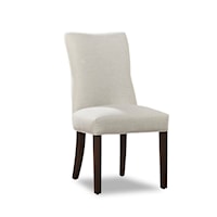 Contemporary Upholstered Dining Chair with Full Back