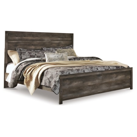 King Panel Bed