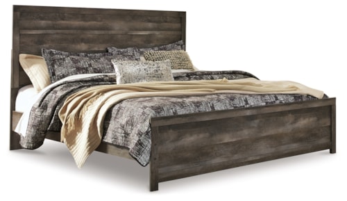 King Panel Bed
