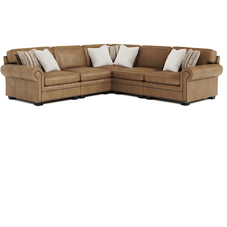 Grandview Leather Sectional