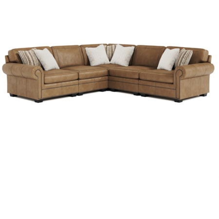 Grandview Leather Sectional