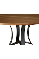 Vaughan Bassett Crafted Cherry - Medium Rustic 72" Surfboard Table