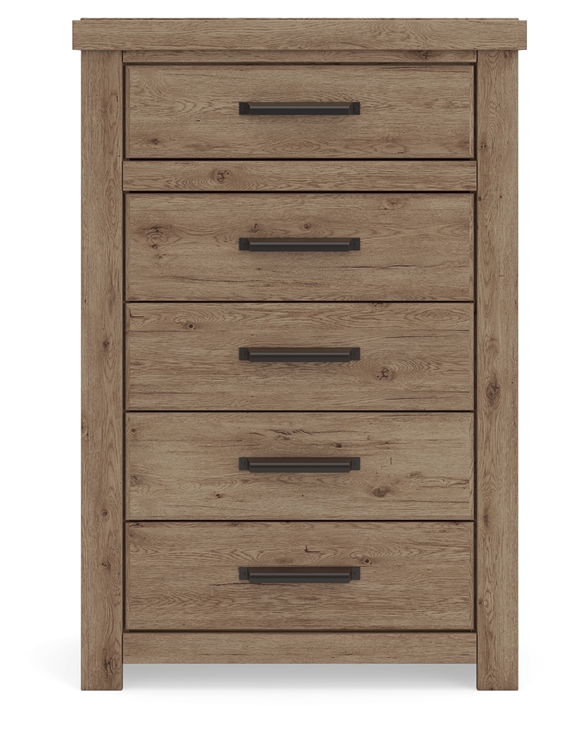 Signature Design by Ashley Oliandon Five Drawer Chest
