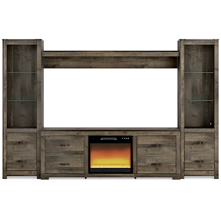 Entertainment Center with Fireplace