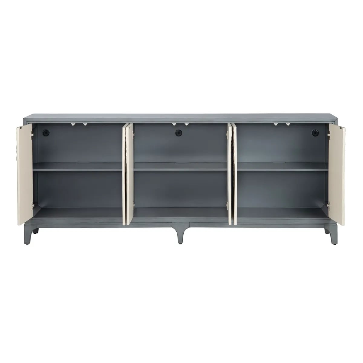 Crestview Collection Fleur Fleur 6-Door Sideboard