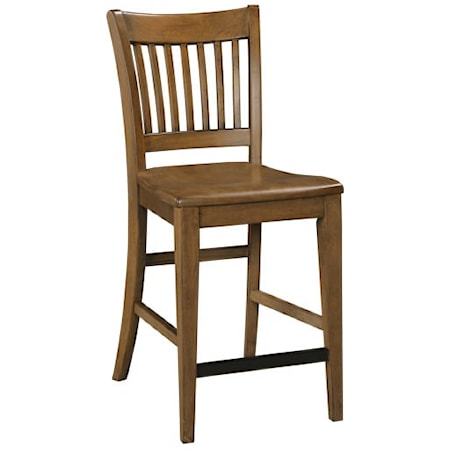 Traditional Tall Slat Back Dining Chair