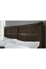 Vaughan Bassett Dovetail Bedroom Rustic Queen Low Profile Bed