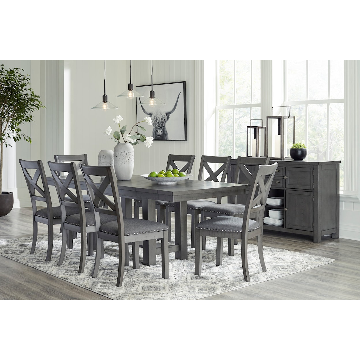 Signature Design by Ashley Furniture Myshanna Dining Extension Table