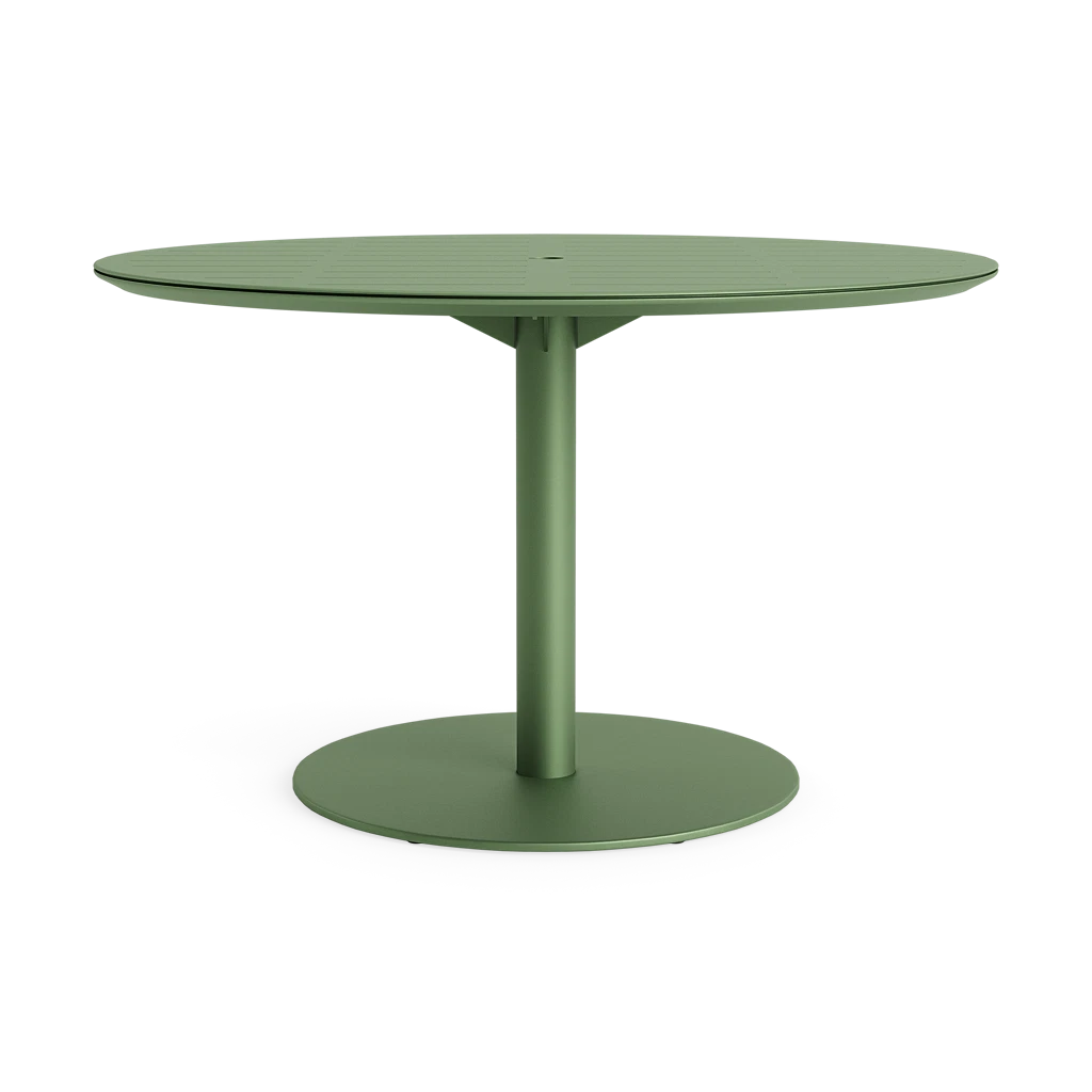 48" Pedestal Dining Table w/Umbrella Hole