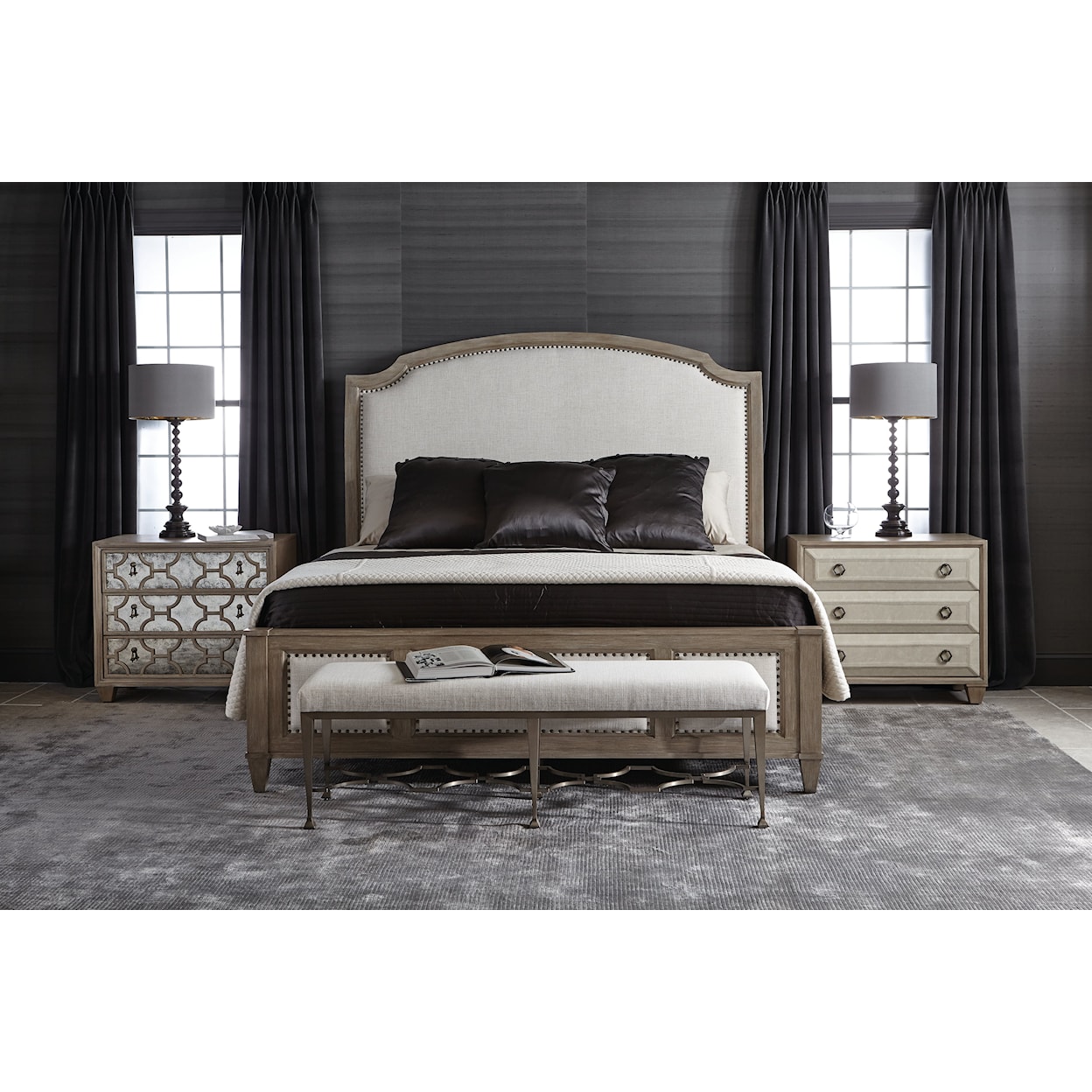 Bernhardt Santa Barbara Transitional Bedroom Set