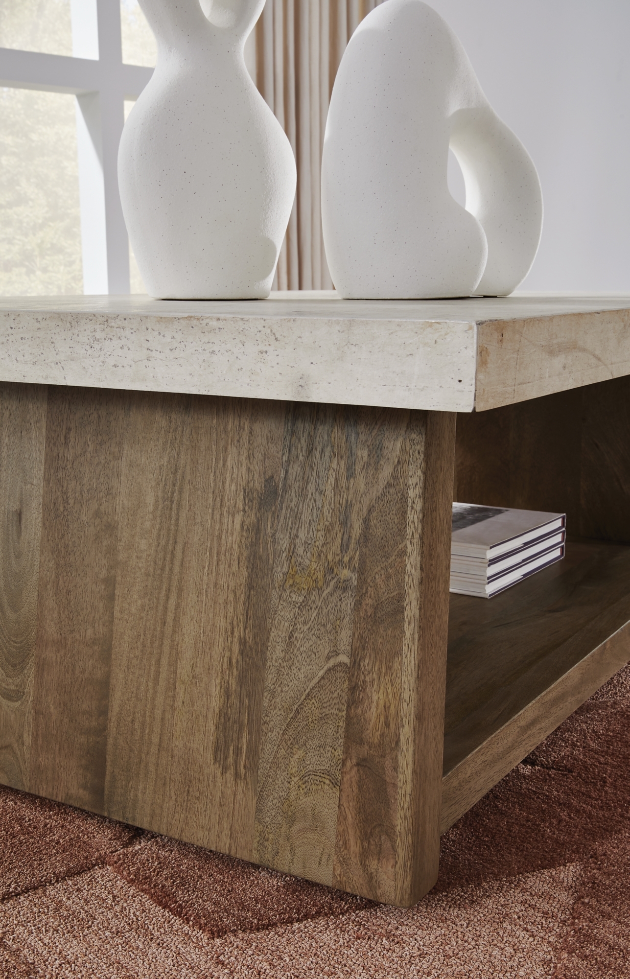 Signature Design by Ashley Brendalhouse Rectangular Coffee Table