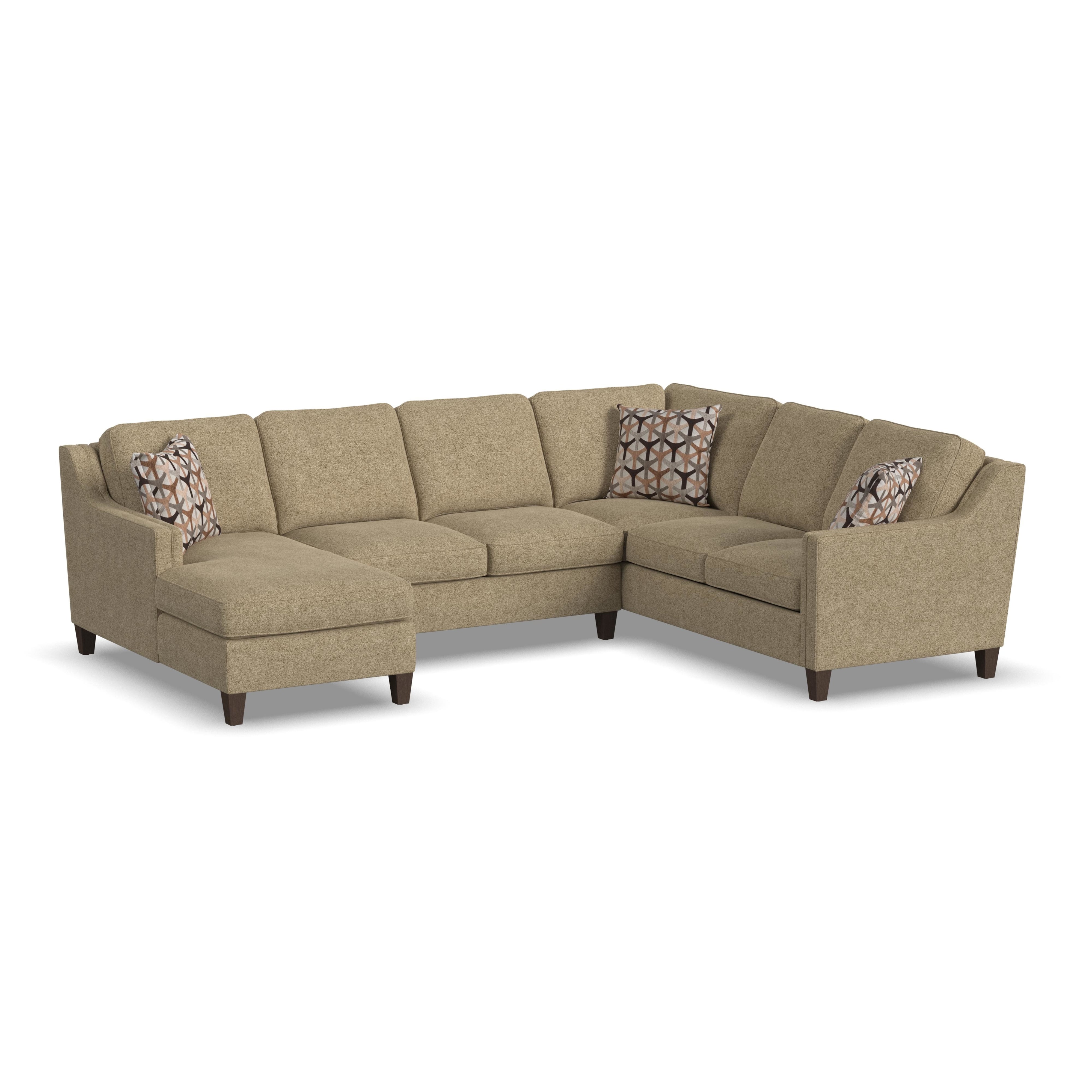 Flexsteel Finley 501025x1+501029x1+501028x1+5010231x1 30980 F 08P91 Transitional Sectional