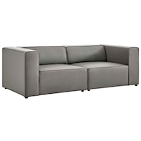 Vegan Sectional Sofa Loveseat