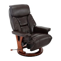 Casual Recliner with Swivel Base