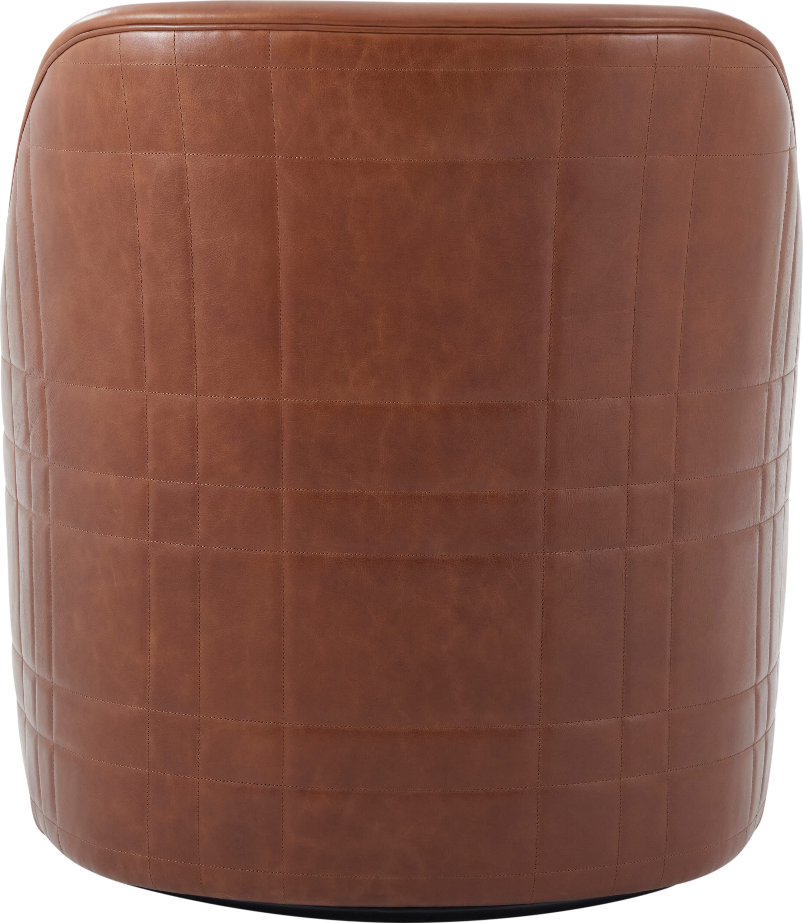 Theodore Alexander Seated Tartan Tawny Swivel Chair