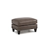 Smith Brothers 227 Upholstered Ottoman with Nail Head Trim