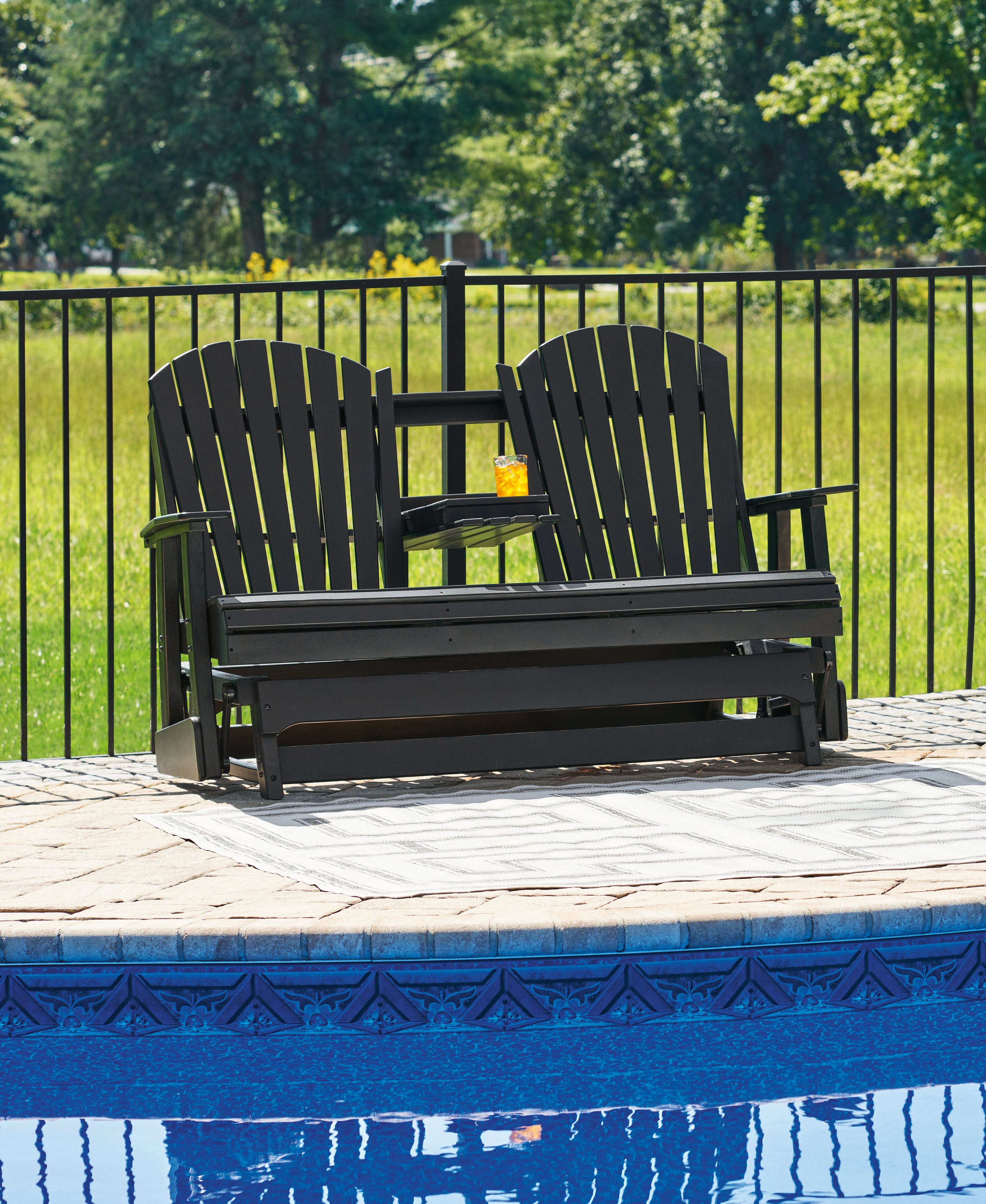 Outdoor Glider Loveseat