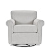 Lancer Stand Alone Chairs and Ottomans Accent Swivel Glider Chair