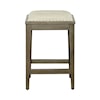 Liberty Furniture Americana Farmhouse Upholstered Console Stool