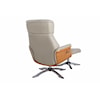 Progressive Furniture Caitlin Recliner and Ottoman