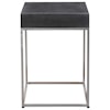Uttermost Accent Furniture - Occasional Tables Black Concrete Accent Table