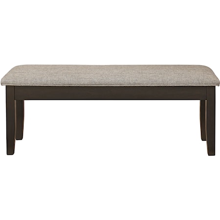 Upholstered Dining Bench with Storage