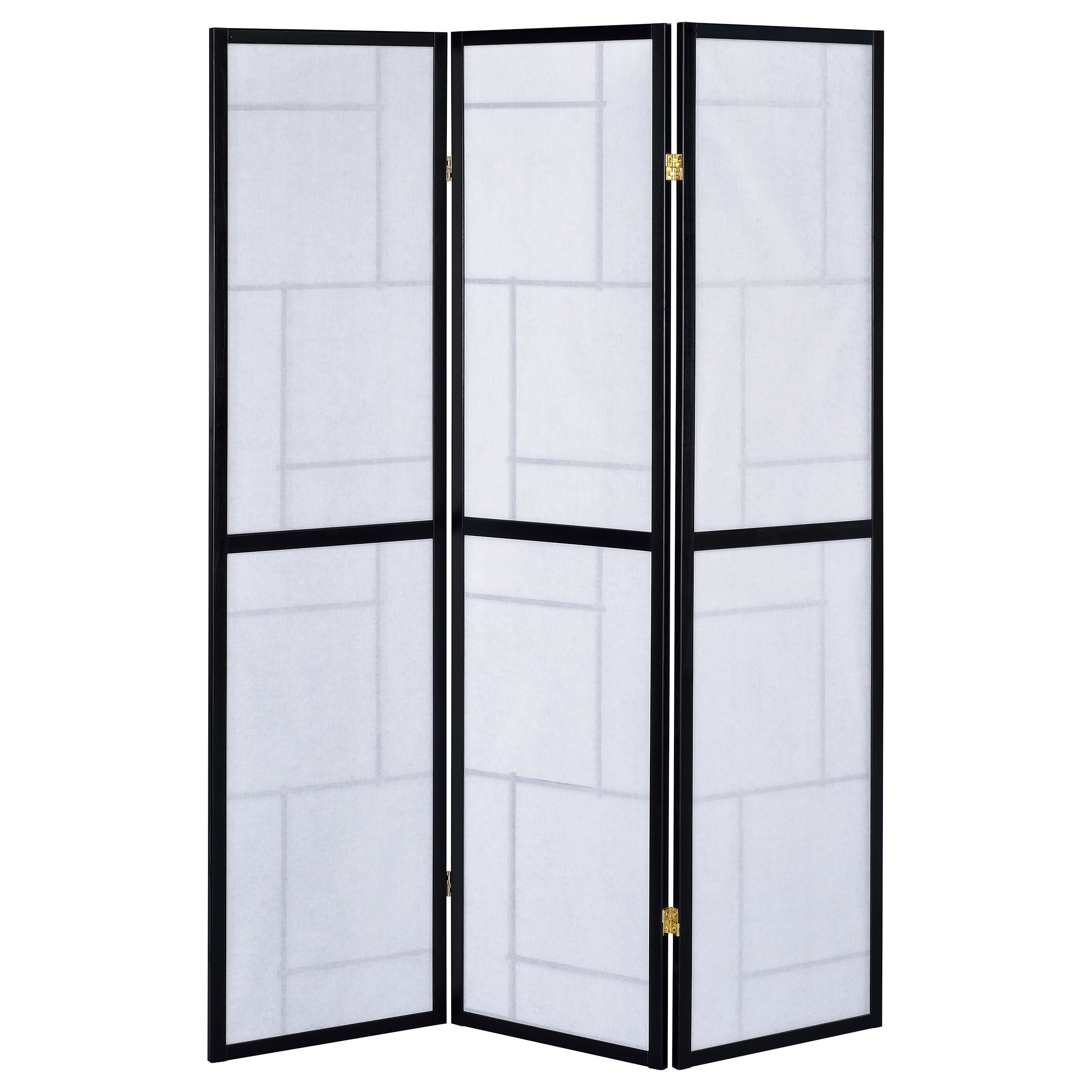 Coaster Damis 3-Panel Room Divider Folding Shoji Screen