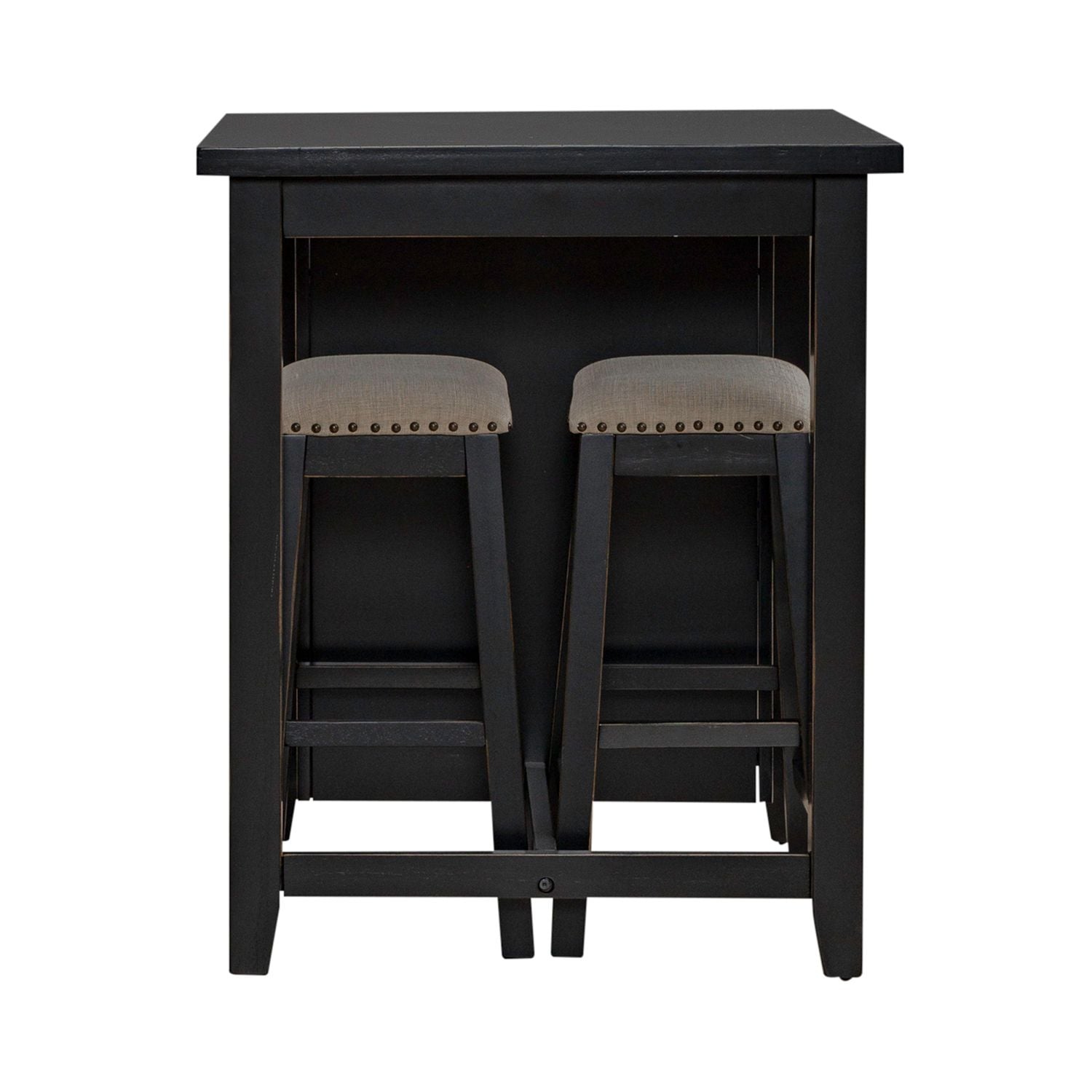 Liberty Furniture Brook Creek 3-Piece Counter Set - Black