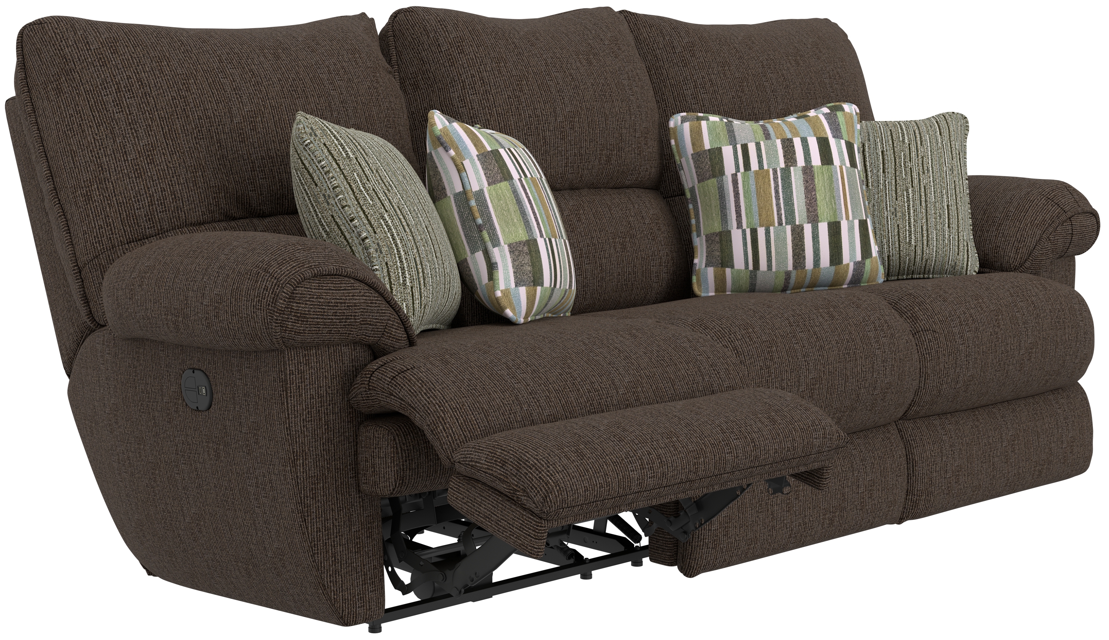 Catnapper Lenny Lay Flat Power Reclining Sofa