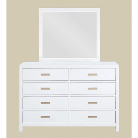 Dresser & Mirror Set