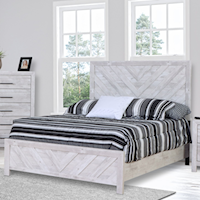 Transitional Queen Bed Frame