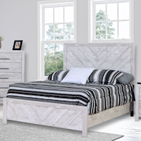 Transitional King Bed Frame