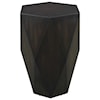 Uttermost Accent Furniture - Occasional Tables Volker Black Wooden Side Table