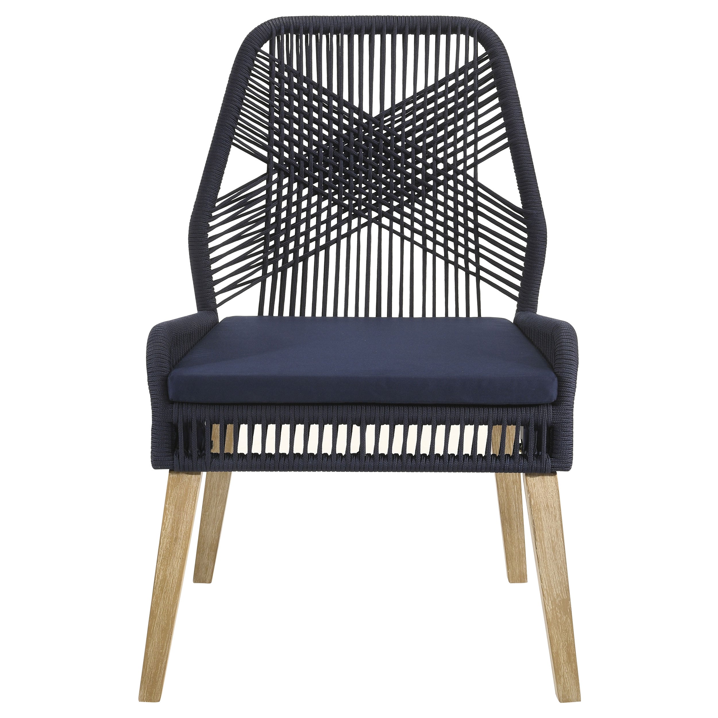 Woven Rope Dining Side Chairs