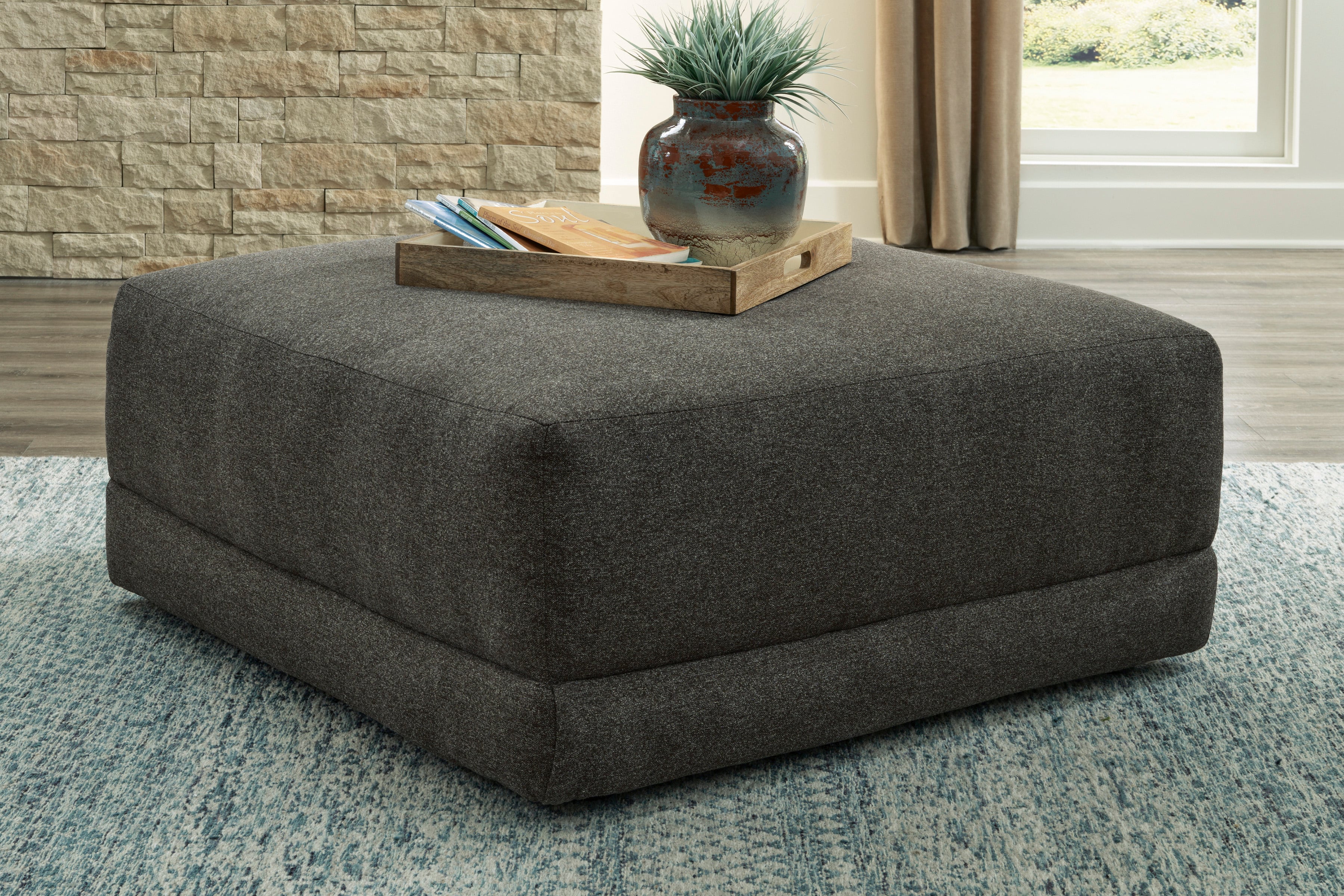 Oversized Accent Ottoman