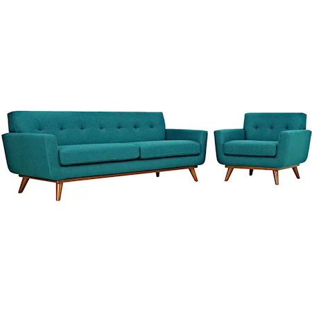 Armchair and Sofa Set