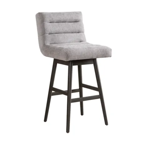 Upholstered Swivel Barstool