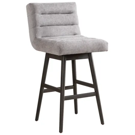Upholstered Swivel Barstool