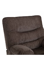 Franklin 4585 Boss Casual Back Snuggler Manual Rocker Recliner with Pillow Arms