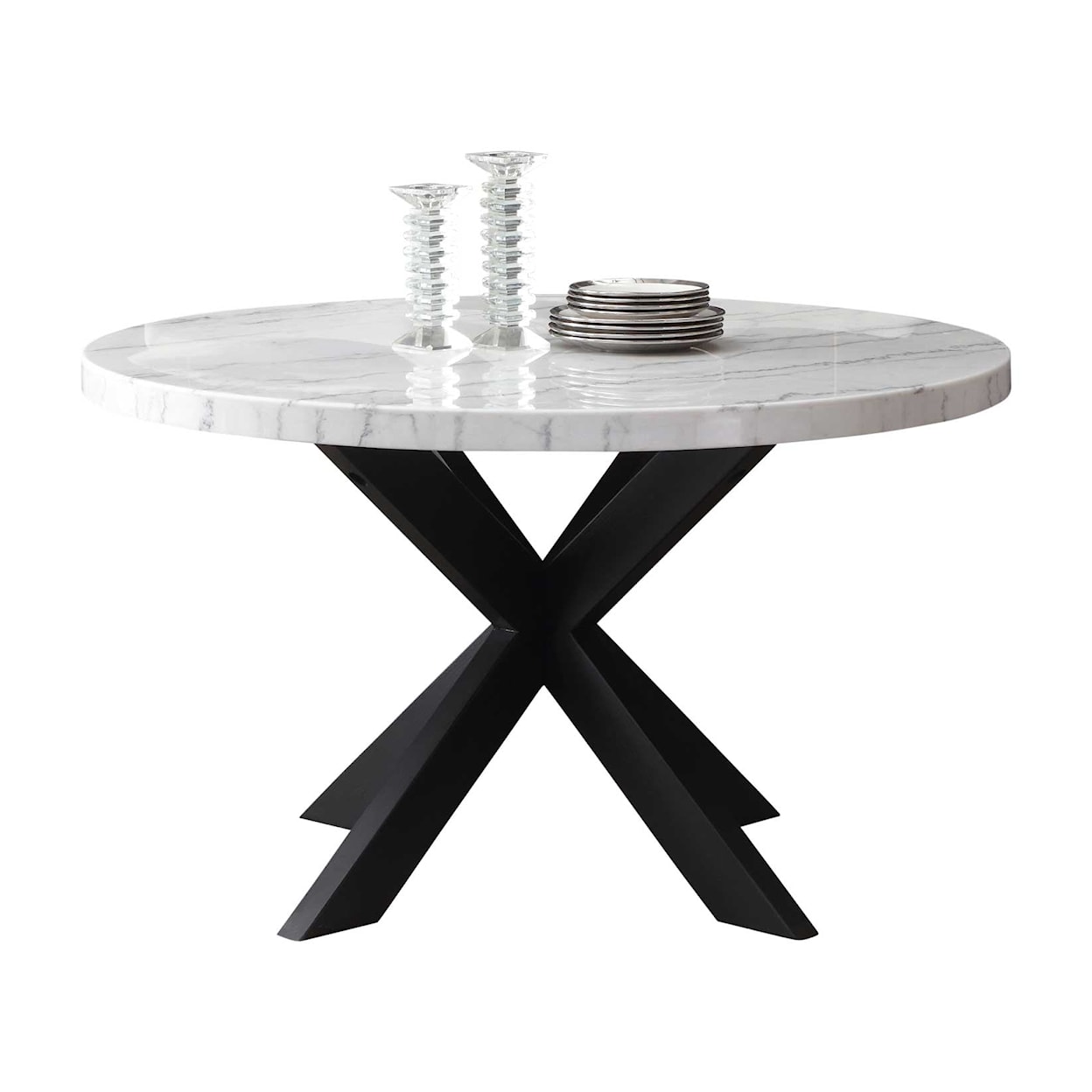 Steve Silver Xena 52-inch Round Dining Table