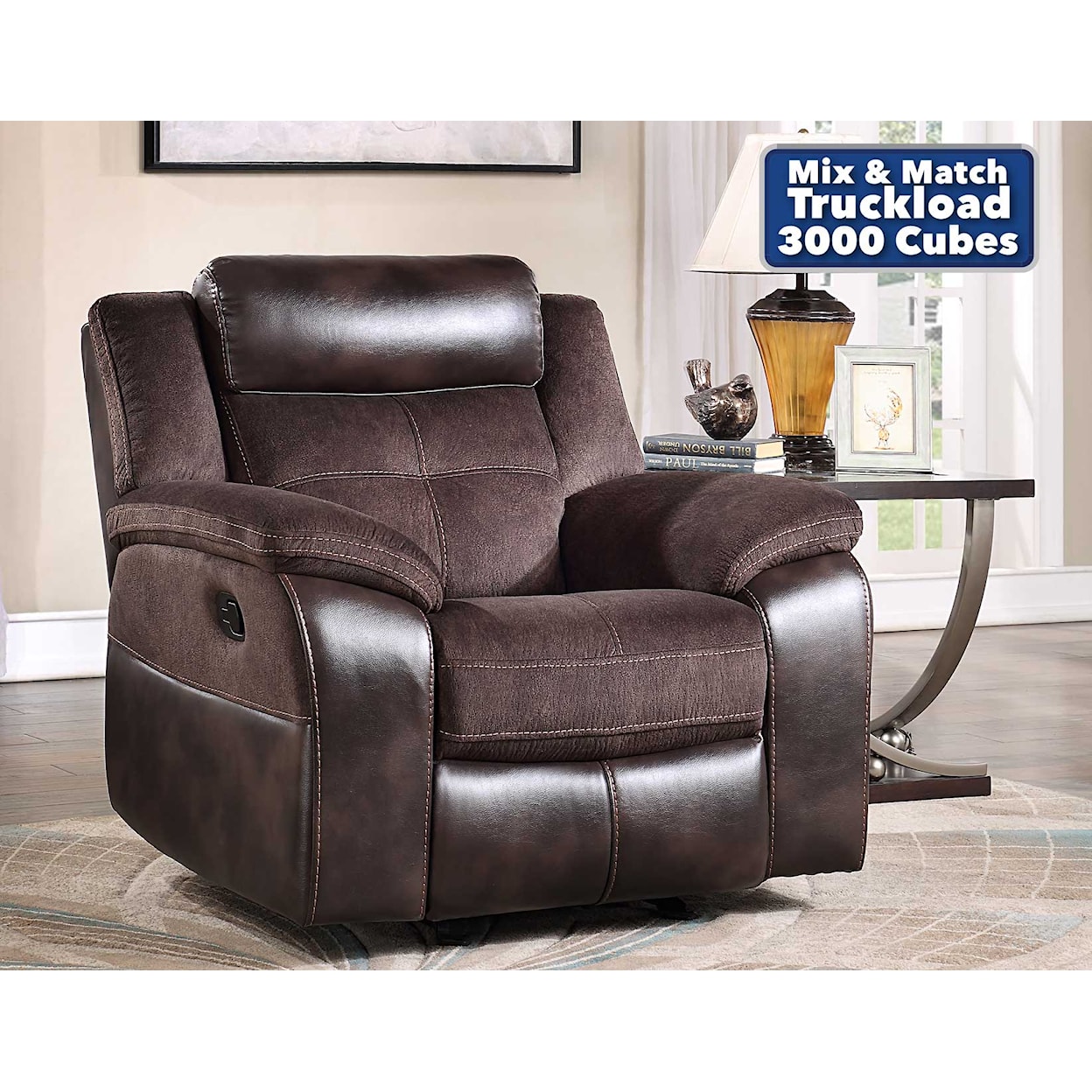 Prime Pueblo Manual Recliner 