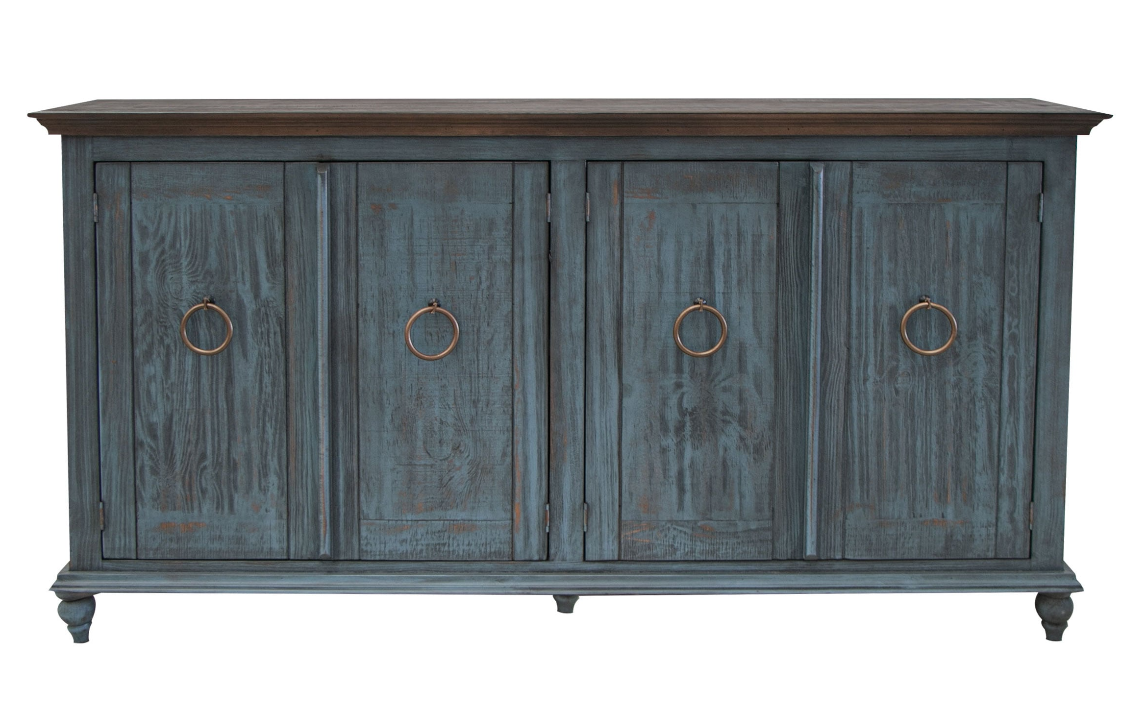 International Furniture Direct Capri 4-Door Console