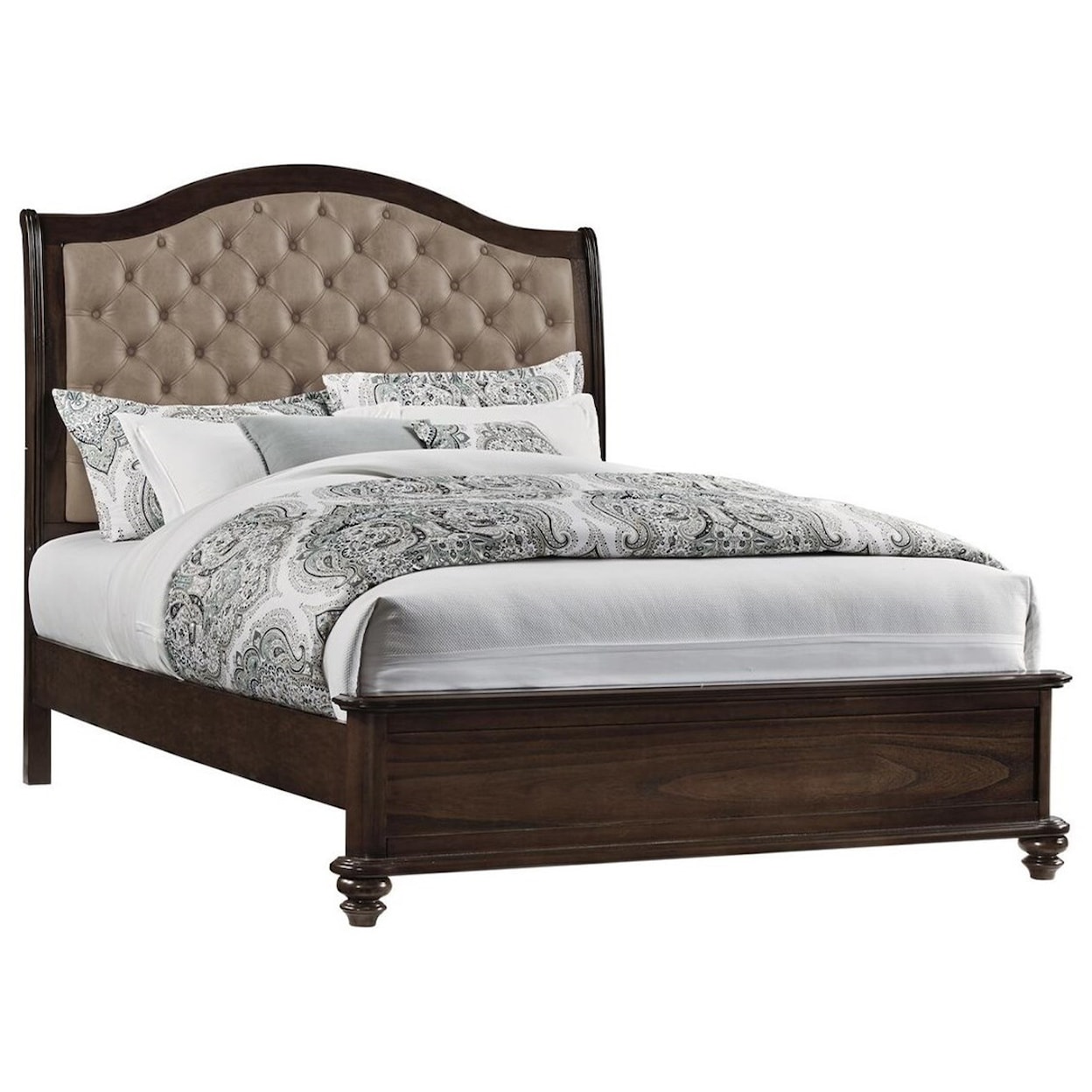 Carolina Chairs Pearson Queen Upholstered Bed