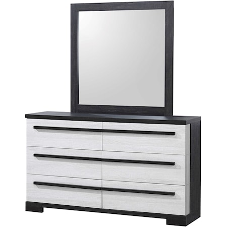 Dresser and Mirror